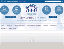 Tablet Screenshot of njarch.org